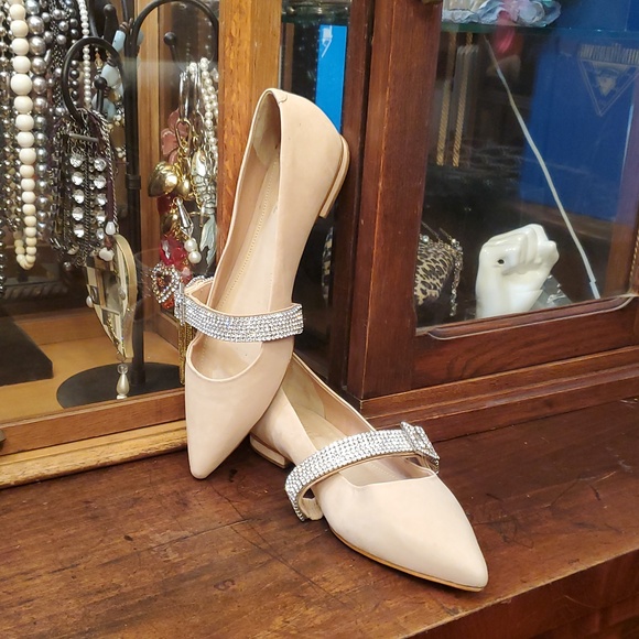 SCHUTZ Shoes - Schutz Tishara ballerina flat sparkly Rhinestones